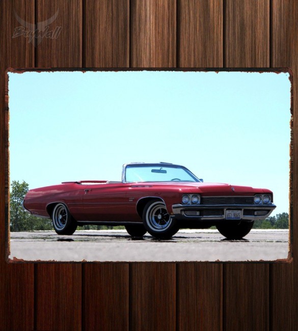 Металлическая табличка Buick LeSabre Custom Convertible Металлическая табличка Buick LeSabre Custom Convertible